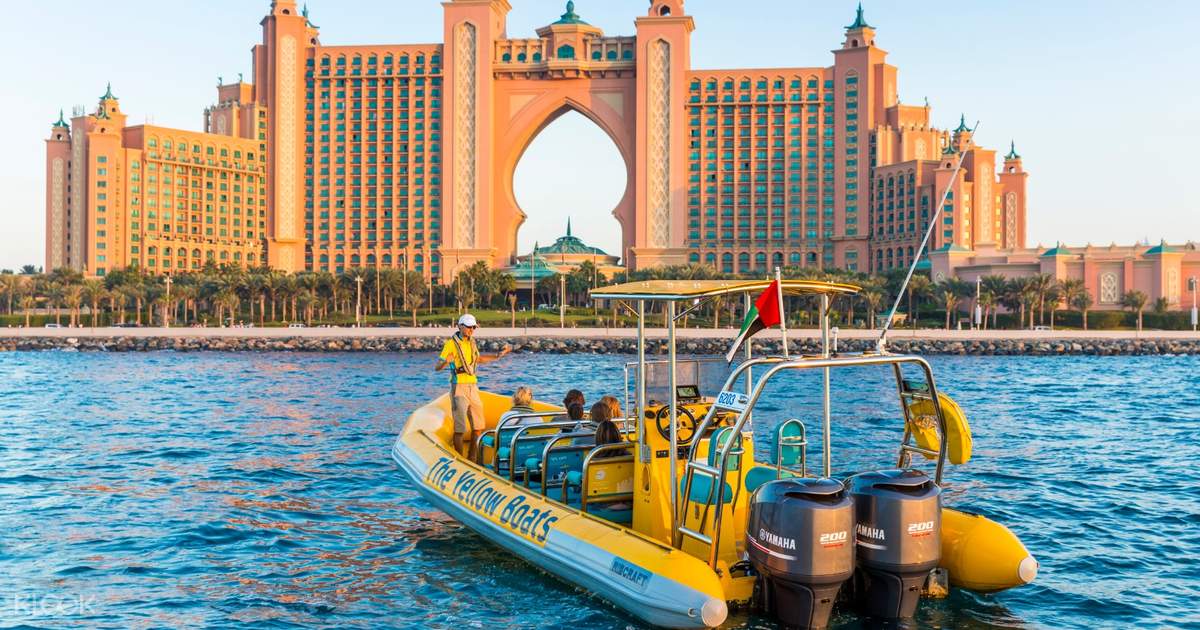 Dubai Palm Jumeirah Burj Al Arab Marina Boat Sightseeing Tour Klook